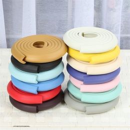 1PC 2M Baby Safety Table Desk Edge Guard Strip Home Cushion Guard Strip Safe Protection Children Bar Strip Soft Thicken 220816