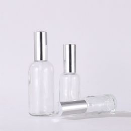 Empty Spray Glass Bottles Refillable Perfume Fine Mist Atomizer Cosmetic Container 5-100ml
