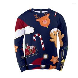 Women's T Shirts Christmas Shirt Tree Print T-shirt O-neck Long Sleeve Casual Simple Men Women Tee Summer Children Tops Women's