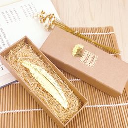 Chinese Style Metal Creative Feather Bookmarks Antique Handmade Souvenir Girls Girlfriends Gifts Boys Birthday