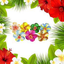 Party Decoration Plumeria Hawaiian PE Foam Frangipani Artificial Flower Headdress Flowers Egg Wedding Supplies