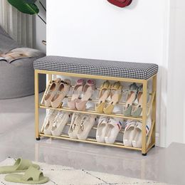 Clothing Storage Shoe Changing Stool Cabinet Household Entrance Door Can Be Seated Soft Cushion Nordic Light Luxury Entra