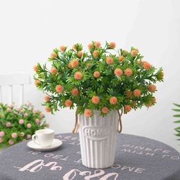 Faux Floral Greenery Plastic Berry Simulation Plant Stunning Fruit Waterpest Bouquet Wedding Decoration Fake Flower Decoration Fruit Tree Fake Fruit J220906