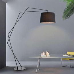 Floor Lamps For Living Room Nordic Lights Sofa Lamp Minimalist Piano Modern Vertical Fishing