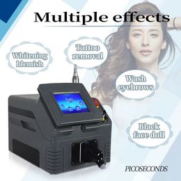 2023 Laser Tattoo Pigments Removal Machine Q Switch 755 1064 Picosecond Laser Wash eyebrows freckle Carbon Peeling Beauty Device