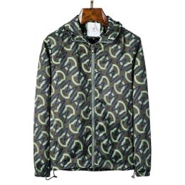 men's designer jacket coat cap winter autumn hat print casual fashion comfortable sports warm zipper pull hoodie