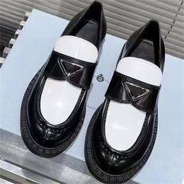 Women Dress Shoes Casual Low-Top Social Chunky Wedding Party Design Business Formal Loafer Size 35-41