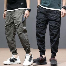 Men's Pants Summer Men's Casual Cargo Loose Pockets Oversize Harem Pant Streetwear Joggers Sweatpant