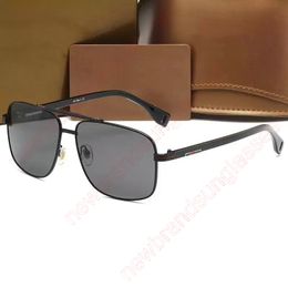 2022 Hexagon Sonnenbrille Männer Marke Designer Platz Sunglases Metall Rahmen Fahren Angeln Gläser Lentes De Sol Hombre UV400 Lunette De soleil 001