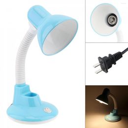 Table Lamps 5W 4000K LED Metal Hose Iron Art Lamp Eye Protection Portable Office Study Learning Desk For Children /