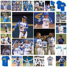 College Baseball Wears College Custom UCLA Bruins Softball Baseball Stitched Jersey 18 Sara Rusconi Vicinanza 19 Alyssa Garcia 20 Anna Vines 22 Taylor Stephens 23