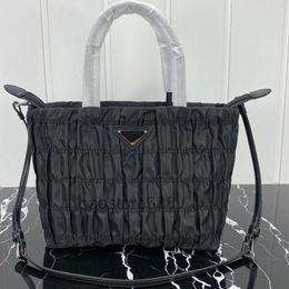 Nylon bag Tote Bags luxury bags Fashion Wrinkled Shopping Bag Women Handbag Lady Wallet P Home Pleated Shoulder Bag Cross Body Quality