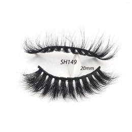 False Eyelashes Shegoal 5 Pairs Faux Mink Strip Lashes Extension Professional Makeup Kit Eyelash Box Fluffy Glitter Brush Private