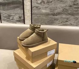 Mini Snow Snow Boot Leather Boots Теплые сапоги классические 5854 Fashion Women's Keep 2022