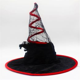 Easter Halloween New Funny Spiral Personality Prom Party Show Hat Tip Unisex Fashion Lace Witch Hat