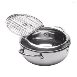 Bakeware Tools Home Pot Fried Chicken With Lid Cooking Electric Easy Clean Temperature Control Oil Cylinder Tempura Kitchen Deep Fryer