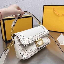 luxury bag Shoulder Bags Designer Women Woven Handbag Luxury Leather Crossbody Female Underarm Purses 2023