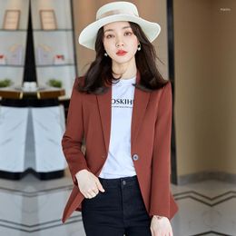 Women's Suits Internet Celebrity Suit Jacket Women's Spring And Autumn 2022 Korean Style Sense Of Design Casual Temperament Small
