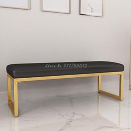 Clothing Storage Nordic Creative Light Luxury Sofa Rest Stool Soft Bag Long Shoe Changing Store Trying Home Bedroom Bed End