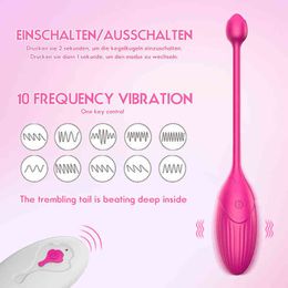 2023 Vibrators G Spot Vibrator for Women Erotic Vibrating Clitoris Stimulator Remote Control Wearable 10 Mode Dildo Panties Sex Toys 0409