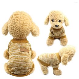 Dog Apparel Sale Winter Clothes Classic Pet Clothing Soft Sweater Coat For Small Dogs Blusas Teddy