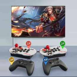 Taşınabilir Oyun Oyuncuları MT6 10000 Oyunlar 4K HD Video Arcade Oyun Konsolu PS1 Pc Kontrolü T220916 için HDMI uyumlu 3D Çift Denetleyici Joystick Oyun Oyuncu