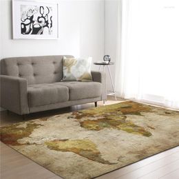 Carpets 3D Map Printed For Living Room Bedding Hallway Large Rectangle Area Yoga Mats Modern Outdoor Floor Rug Home Decor