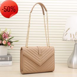 Designer Bags 2022 Luxurys Digners Tote Hand Pu Leather Classic Ladi Lock Shoulder 6 Colors Gold Chain 3 Modelstote purses ladies handbags Factory wholesale