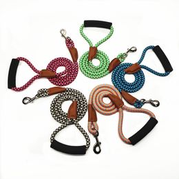 Nylon Training Dog Leashes Harness Webbing Recall Long Lead Pet Traction Rope Great Leash For Teaching Camping Backyarda