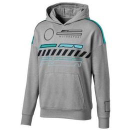 Q6SO con cappuccio maschile e femminile 2022 F1 Racing Team Formula One Magli inverno autunnale AMG Petronas Suit Fans Custom Br Co Bred Workwear Cycling