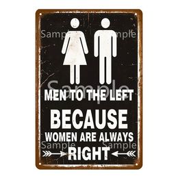 Women Men Toilet Metal Painting Restroom Tin Sign Wall Decor For Man Cave Hotel Pub Bar Fress Wifi Metal Poster 20cmx30cm Woo