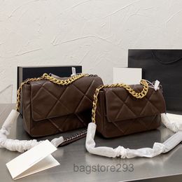 Series Coffee Brown Bags Classic Flap Jumbo Medium Fashion France Women Lambskin Leather Famous Luxury Designer Handbags CC 2022