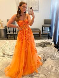 Prom Full Lace Dresses Strapless Illusion A Line Evening Gowns Floor Length Sleeveless Party Pageant Dress