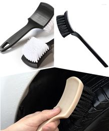 Car Sponge Auto Tyre Rim Brush Wheel Hub Cleaning Brushes Wheels Detailing Accessories Black White Washing Tool