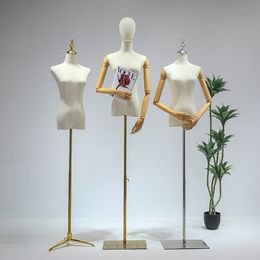 Nice Dressmaker Mannequin Women Fabric Model Full Body For Display