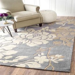 Carpets Acrylic For Living Room Thicken Soft Area Rugs Bedroom Pastoral Style And Table Floor Mat
