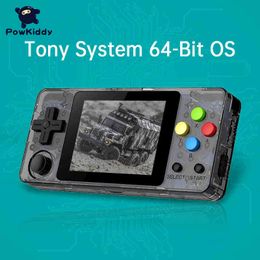 Portable Game Players POWKIDDY LDK New 2.6 Inch Screen Mini Handheld Console Nostalgic Children Retro Family TV Video Consoles T220919
