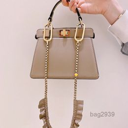 Evening Handbag Women Tote Bag Chain Crossbody Shoulder Bags Genuine Leather Removable Strap Solid Gold Metal Colour Top Quality Wallet