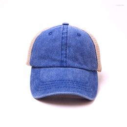 Ball Caps 2022 Summer Fashion Breathable Mesh Baseball Cap For Women And Men Sunshade Decoration Casual Hip Hop Hats