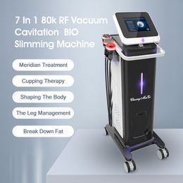 Salon Slimming multifunction body massage fat burning lipolaser 80k ultrasonic RF vacuum cavitation system