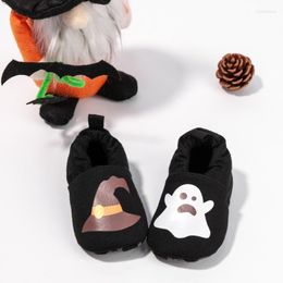 Athletic Shoes Halloween Cotton Fabric Shoe Baby Boys Girl Unisex Non-slip Breathable Soft Bottom Toddler First Walkers