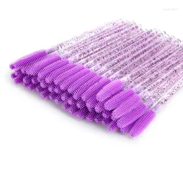 Makeup Brushes Silicone Gel Eyelash Brush Comb Eye Lashes Mascara Applicator Wands Professional Beauty Tool For Women