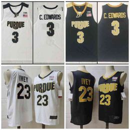 College Basketball Wears College 3 Carsen Edwards Jersey 23 Jaden Ivey Jersey Mens NCAA Purdue Boilermakers Stitched College Basketball Jerseys