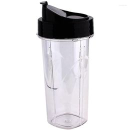Mugs Replacement Parts 24-Ounce Smoothie Cup With Lid Compatible For Oster Pro 1200 Blender