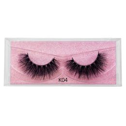 Handmade Reusable Curly Mink False Eyelashes Extensions Soft & Vivid Multilayer Thick 3D Fake Lashes Full Strip Lash 12 Models Easy to Wear DHL