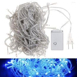 Strings US Plug 20m 200 Lights String Ball For Party Wedding Christmas LED Indoor Outdoor Living Room Round 110 V