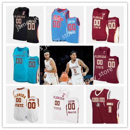 College Basketball Wears College 2022 NCAA Custom Basketball Stitched Jersey 0 Phil Cofer 31 Wyatt Wilkes 5 PJ Savoy 4 Patrick Williams Ike Obiagu Justin Lindner Tre