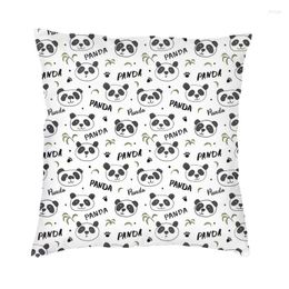 Pillow Luxury Cute Panda Bear Cover 45 Cm Velvet Throw Case For Living Room Sofa Chair Bedding Pillowcase