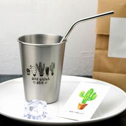 Drink Holder Stainless Steel Pint Cups Metal For Drinking Made Of Food Grade Quality Shatterproof
