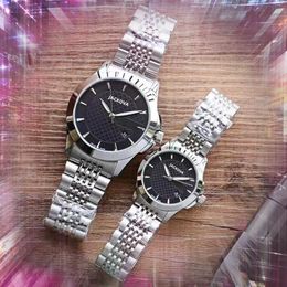 TOP Fashion Luxury Women Men Lovers Watches 38mm 28mm Lovers Designer 316L Stainless Steel Belt Quartz Clock Wristwatch Favourite Christmas gift